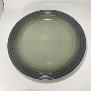 Le Creuset Dinner Plate 10-1/2"  27cm Thyme Green, New Second Choix